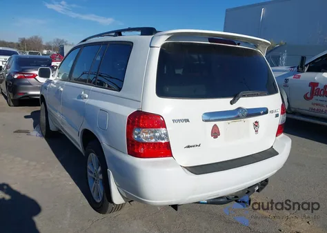 2007 Toyota Highlander Hybrid V6 from USA, damaged, VIN JTEHW21A970040930